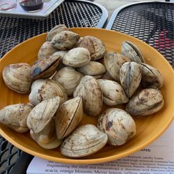 Steamed clams