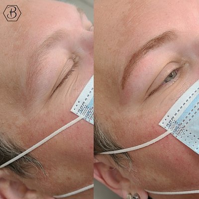 Microblading - Up your Brow Game, With Permanent Brows! Microblading, is done using specialized techniques to deposit pigment into the upper layers of the skin to create a natural looking brow. Procedures are considered permanent because they cannot wash off, however fading can often occur over time. Longevity varies depending on your skin type and lifestyle. The process includes a consultation, service, and a perfecting session. Healed results can be subtle and natural or dramatic depending on what you're looking for. Microblading - Up your Brow Game, With Permanent Brows! Microblading, is done using specialized techniques to deposit pigment into the upper layers of the skin to create a natural looking brow. Procedures are considered permanent because they cannot wash off, however fading can often occur over time. Longevity varies depending on your skin type and lifestyle. The process includes a consultation, service, and a perfecting session. Healed results can be subtle and natural or dramatic depending on what you're looking for.