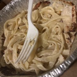 Bruno's Pizza - Chicken Alfredo with a pinch of dish soap