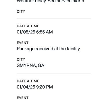 Ontrac - Proof of scan - Shipping Centers Near Me