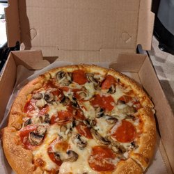 Shrewsbury House of Pizza - Pepperoni, mushroom, and onion (small)