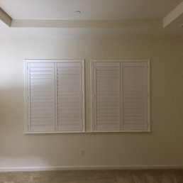 Thank you Magna Shutters! Master Bedroom.