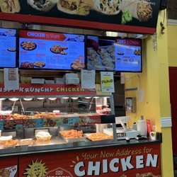 Krispy Krunchy Chicken - Menu and front