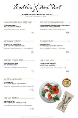 Menu photo 3 Tischlein deck dich Berlin, BE