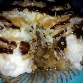 Fluffy Thoughts Cakes - coconut butter cream filling inside of cupcake - Bakeries Near Me - McLean, Virginia