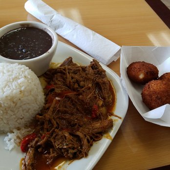 The Cuban Hut - Ropa vieja and papa rellenas - Cuban Near Me - Temecula, California The Cuban Hut - Ropa vieja and papa rellenas - Cuban Near Me - Temecula, California