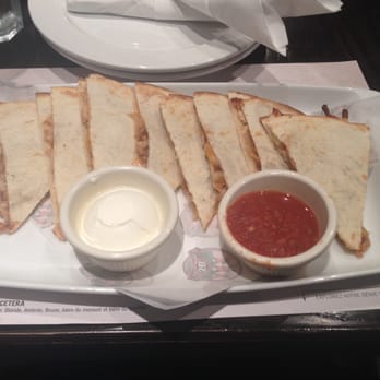 3 Brasseurs- McGill - Quesadillas - $12, they come with the Salsa and Sour Cream for no additional charge - Pubs Near Me - Montreal, Quebec 3 Brasseurs- McGill - Quesadillas - $12, they come with the Salsa and Sour Cream for no additional charge - Pubs Near Me - Montreal, Quebec