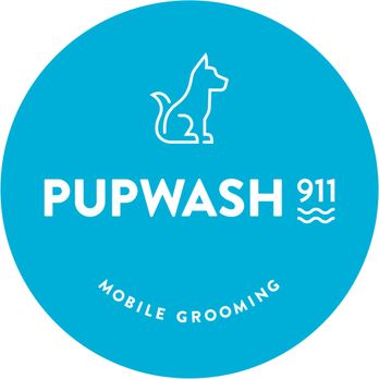 Simply Joy Studio - Pupwash911 Mobile Grooming Logo - Graphic Design Near Me
