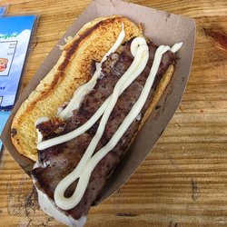 Perros Calientes - This was the Philly cheesesteak, and as simple as it looks, it was so, so good.