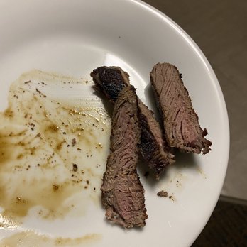 Outback Steakhouse - Supposed to be medium rare... which it is not - Steakhouses Near Me - Rapid City, South Dakota