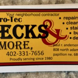 Pro-Tec Deck & Fence Care - Current business card