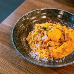 Miso Bacon Carbonara