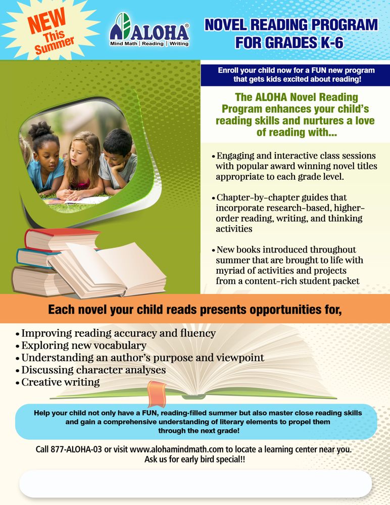 ALOHA Mind Math - reading tutor in Chantilly, VA