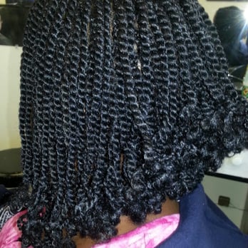 Kinky Twists In A Bob Style Yelp