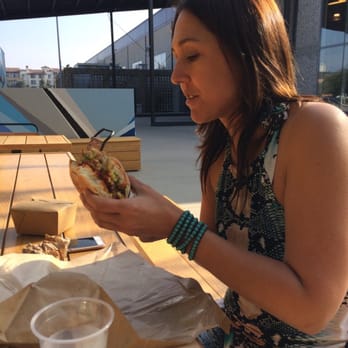MRKT Cafe & Cater - Vegetarian burger time. - New American Near Me - Los Angeles, California