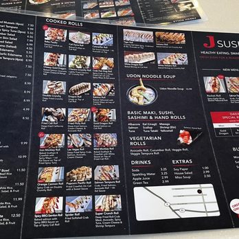 J Sushi Orange - Menu Aug 2023 - Sushi Bars Near Me - Orange, California
