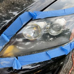 Kai’s Pressure Washing - Headlight restoration!