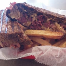 Best Reuben ever. Best Reuben ever.