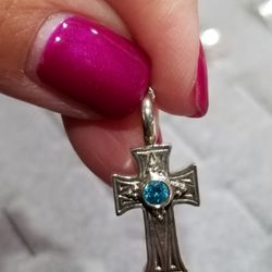 Portland Greek Festival - Bought this beautiful cross designed by Gerochristo. Style matches a charm bracelet I bought in Greece from same designer.