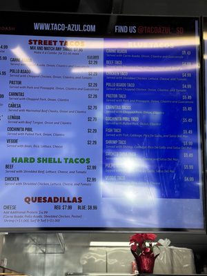 Menu photo 4 Taco Azul El Cajon, CA Menu photo 4 Taco Azul El Cajon, CA