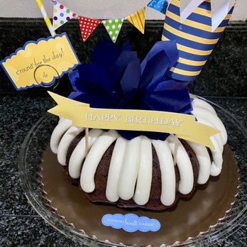 Nothing Bundt Cakes - C'round' for the Day (Navy, Chocolate Chocolate Chip) - Desserts Near Me - Millbrae, California Nothing Bundt Cakes - C'round' for the Day (Navy, Chocolate Chocolate Chip) - Desserts Near Me - Millbrae, California
