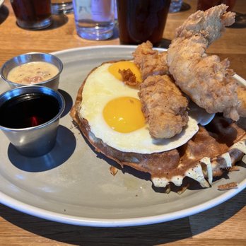 Whiskey Cake - Chicken and waffles - New American Near Me - Irving, Texas