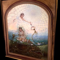 Hadas Picture Framing - Hadas did a special mount and frame for this one. Does great custom work!