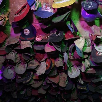Shorty's Place - A ceiling full of ! - Dive Bars Near Me - Port Aransas, Texas