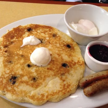 First Watch - Trifecta with poached eggs and blueberry pancakes - Breakfast & Brunch Near Me - University Heights, Ohio First Watch - Trifecta with poached eggs and blueberry pancakes - Breakfast & Brunch Near Me - University Heights, Ohio