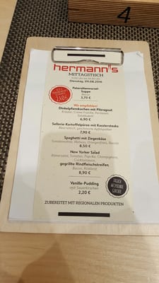 Menu photo 2 Hermann's Minden, NW