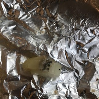 Five Guys - Moldy onion :( - Burgers Near Me - San Jose, California