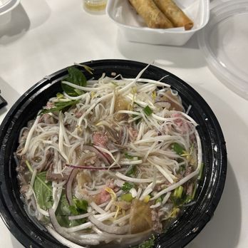 Pho Dakao - Smyrna - P10. Pho Combo and Fried Pork Eggroll - Vietnamese Near Me - Smyrna, Georgia