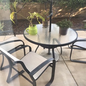 Coastal Patio Services - Patio chairs with replaced sling - Furniture Repair Near Me - San Diego, California