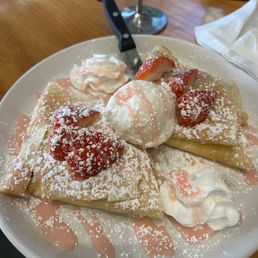 Strawberry Cheesecake Crepe