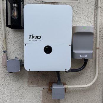 Green Convergence - The new inverter and PVS6 box, with new water tight conduits. - Solar Installation Near Me - Valencia, California Green Convergence - The new inverter and PVS6 box, with new water tight conduits. - Solar Installation Near Me - Valencia, California