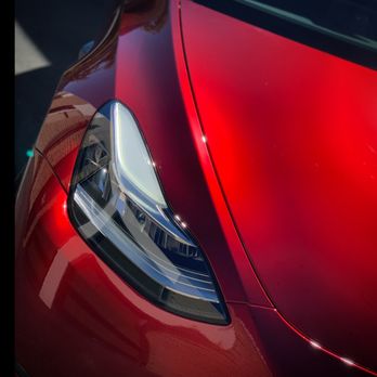 Stage Five Wraps - TESLA MODEL Y Full Wrap Koochoi PET Deep Red & PPF Suntek Reaction (10year) & Ceramic Coating (1year) - Vehicle Wraps Near Me - Westminster , California Stage Five Wraps - TESLA MODEL Y Full Wrap Koochoi PET Deep Red & PPF Suntek Reaction (10year) & Ceramic Coating (1year) - Vehicle Wraps Near Me - Westminster , California