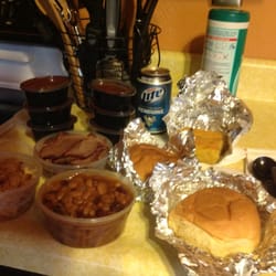Pittsburgh Barbeque Company - Beer and BBQ ready for the Pens game!