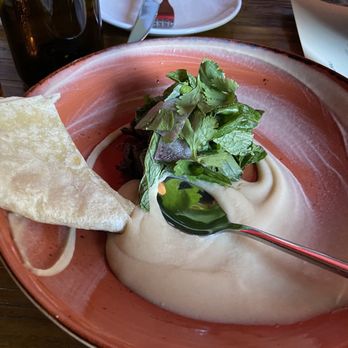 Vecina - White bean purée.  One of the best dishes I've ever had - Latin American Near Me - Phoenix, Arizona