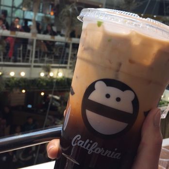 Mini Monster Cafe - Coconut almond milk Thai tea - Bubble Tea Near Me - Anaheim, California