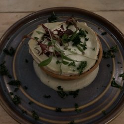 Dreel Tavern - Goats cheese and red onion tart
