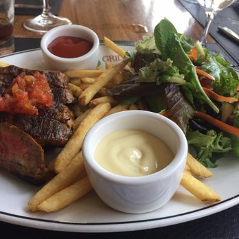 Avalon Grille - Marinated flank ($27) - New American Near Me - Avalon, California