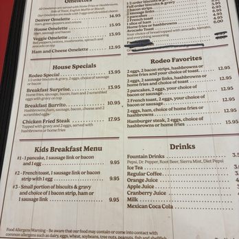 El Rodeo - Breakfast menu - Seafood Near Me - Chiloquin, Oregon El Rodeo - Breakfast menu - Seafood Near Me - Chiloquin, Oregon