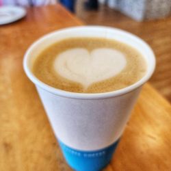 Wonderstate Coffee - Salted caramel latte made with oat milk