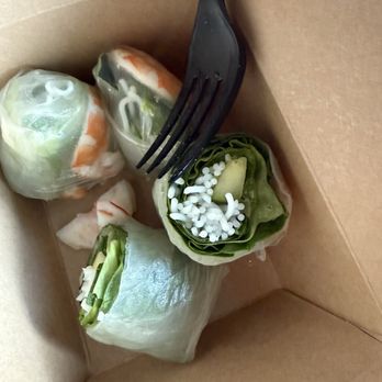 Le Bleu - Fork for size reference - Vietnamese Near Me - Austin, Texas