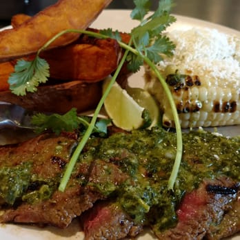 Not Your Average Joe's - Reston - Chimichurri Flank Steak (Dinner Menu) - New American Near Me - Reston, Virginia