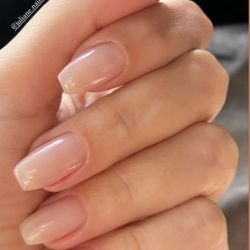 Winter Springs Nails - This is the picture I showed before she got started for accuracy of what I was wanting done for my wedding.