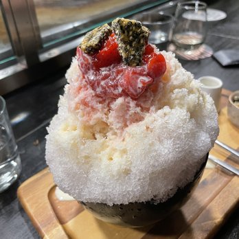 Gaijin - Black sesame ice cream shaved ice - Japanese Near Me - Chicago, Illinois Gaijin - Black sesame ice cream shaved ice - Japanese Near Me - Chicago, Illinois