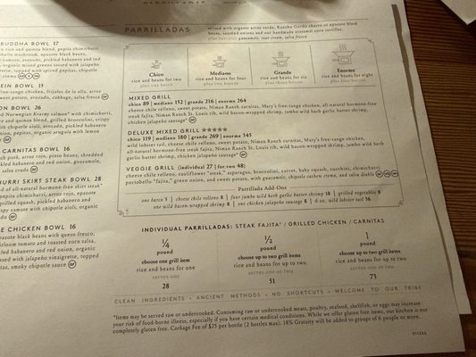 Menu photo 2 Luna Mexican Kitchen San Jose, CA Menu photo 2 Luna Mexican Kitchen San Jose, CA