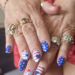 L & D Nail - 4th of July nails