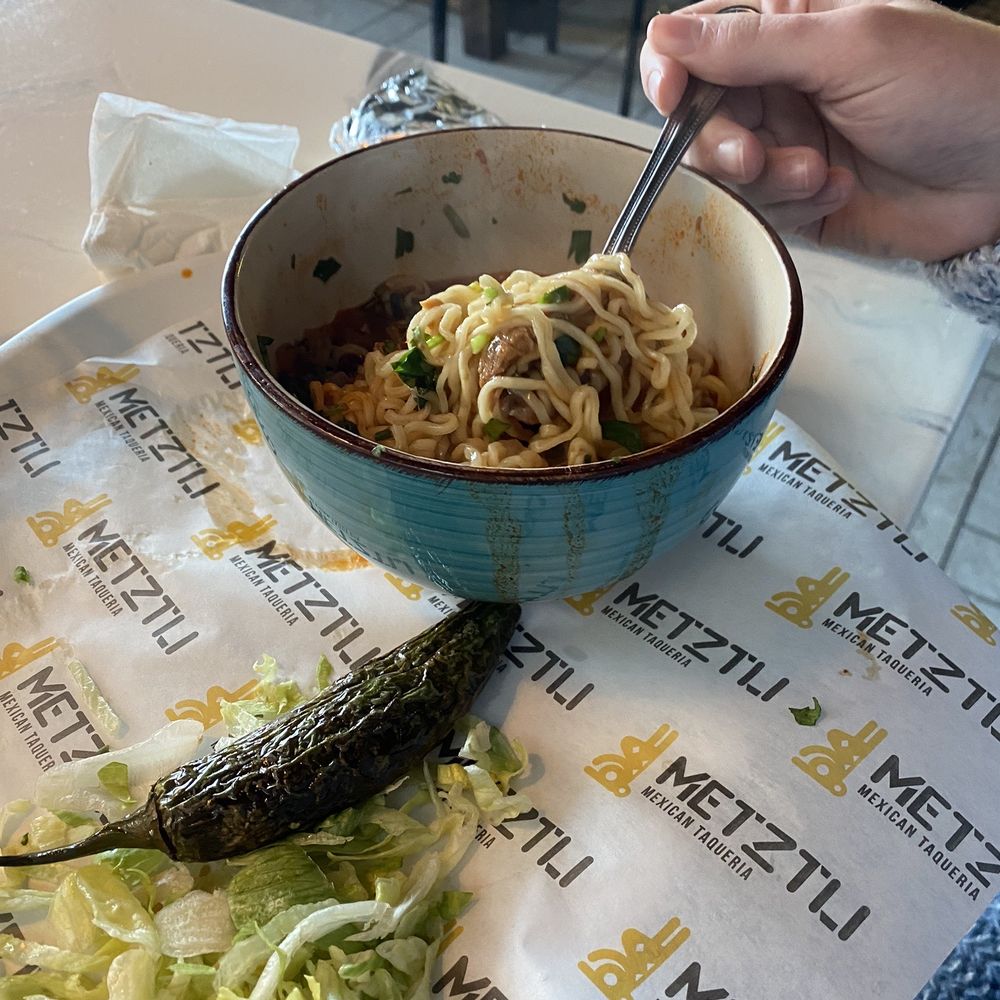 Metztli Mexican Taqueria - Birria ramen. - Mexican Near Me - Meridian, Idaho